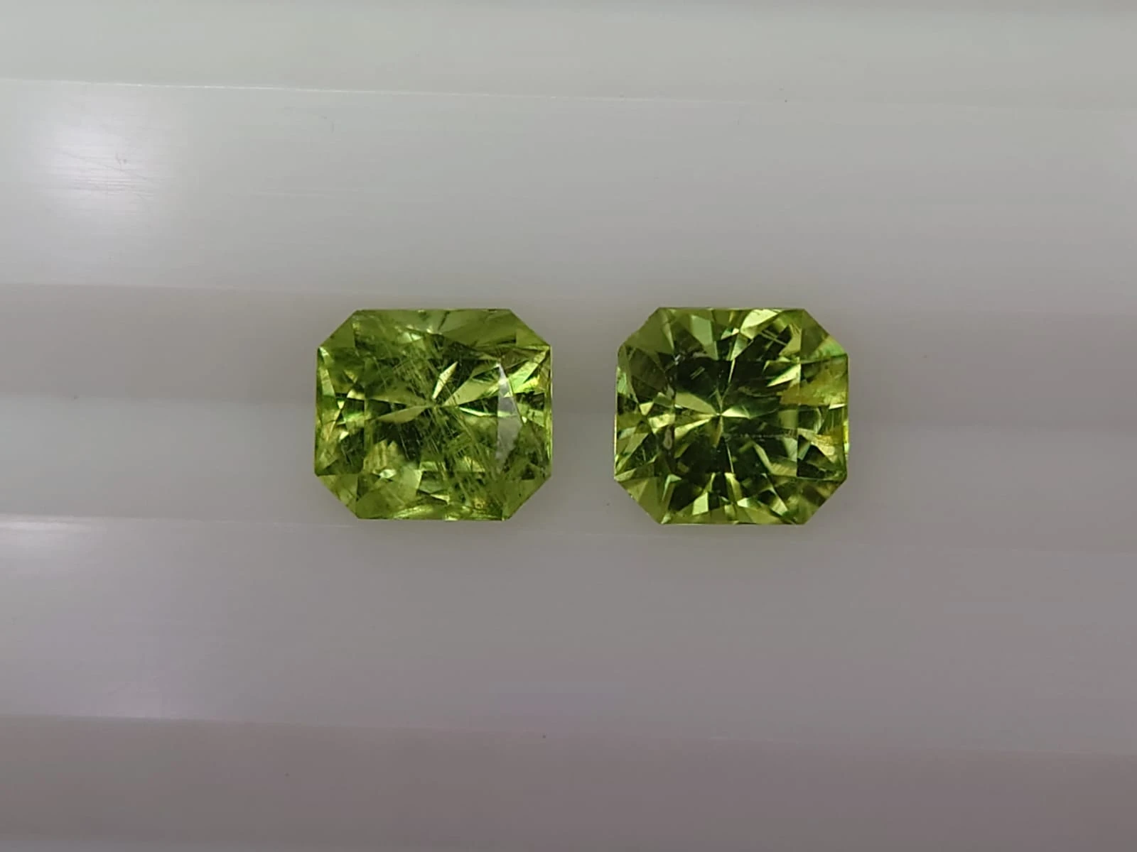 1.6ct Peridot Pair Natural From Pakistan — view 6